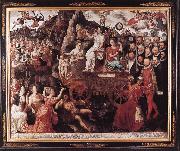 CLAEISSENS, Pieter the Younger, Allegory of the 1577 Peace in the Low Countries dfg